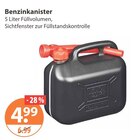 Benzinkanister Angebote bei V-Markt Regensburg für 4,99 €