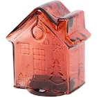 Maison de Noël en verre LED - Action en promo chez Action Alençon à 2,99 €