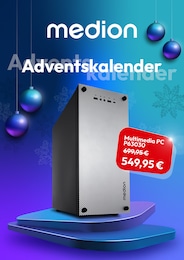 Adventskalender Angebot im aktuellen Medion Prospekt auf Seite 1