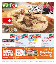 Catalogue Supermarchés Match à Liederschiedt, avec 24 pages Prospectus Supermarchés Match à Liederschiedt, "Fête du Charcutier et fromager", 24 pages, 14/10/2025 - 26/10/2025