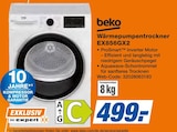 Wärmepumpentrockner EX856GX2 im Angebot bei expert in Nordhausen Wärmepumpentrockner EX856GX2 Angebote von beko bei expert Nordhausen für 499,00 €