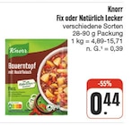 Fix oder Natürlich Lecker bei nah und gut im Flossenbürg Prospekt für 0,44 €