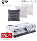 Wohndecke „Kpah“ oder Kissenhülle von Dieter Knoll im aktuellen XXXLutz Möbelhäuser Prospekt für 24,99 €