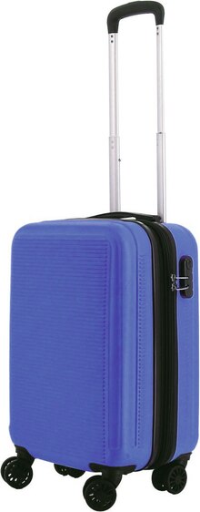Valise ABS 55cm Techno bleu - Géant Casino à Villeurbanne Valise ABS 55cm Techno bleu en promo chez Géant Casino Villeurbanne à 25,00 €