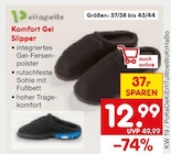 Komfort Gel Slipper Angebote von Vitapelle bei Netto Marken-Discount Gummersbach für 12,99 €
