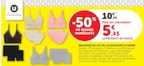 Brassière femme - U COLLECTION - Super U à Metz Brassière femme - U COLLECTION en promo chez Super U Metz à 5,45 €