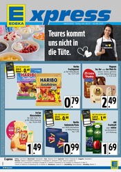Aktueller E xpress Prospekt mit Äpfel, "Teures kommt uns nicht in die Tüte.", Seite 1