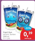 Capri-Sun von Capri-Sun für 0,39 € bei budni im Angebot Capri-Sun von Capri-Sun im aktuellen budni Prospekt
