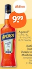 Aperol im Angebot bei tegut in Mainz Aperol Angebote von Aperol bei tegut Mainz für 9,99 €