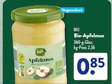 Bio-Apfelmus von Bio im aktuellen ALDI SÜD Prospekt für 0,85 €