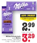 Schokolade Alpenmilch Extra Angebote von Milka bei E center Rastatt für 2,99 €