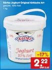 Aktuelle Joghurt Angebote bei Netto Marken-Discount in Aachen Aktuelles Joghurt Original türkische Art Angebot bei Netto Marken-Discount in Aachen ab 2,22 €