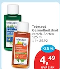 Gesundheitsbad von Tetesept im aktuellen budni Prospekt
