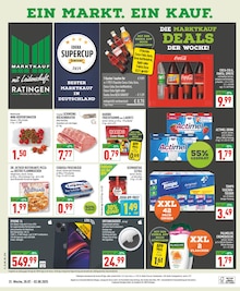 Coca Cola im Marktkauf Prospekt "Aktuelle Angebote" mit 30 Seiten (Erkrath)