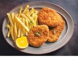 Schnitzel 'Satt' Schweinelachschnitzel mit Pommes frites im Angebot bei porta Möbel in Leverkusen Schnitzel 'Satt' Schweinelachschnitzel mit Pommes frites Angebote bei porta Möbel Leverkusen für 4,90 €