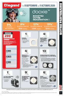 Promotion Alarme dans le prospectus Brico Dépôt, valable du 11/09/2026 au 24/09/2026 Promo Alarme dans le catalogue Brico Dépôt du moment à la page 11