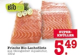 Frische Bio-Lachsfilets Angebote von BIO bei E center Wiesbaden für 5,49 €