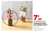 Composition de cymbidium en promo chez Super U Valence à 7,99 €