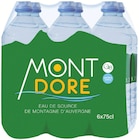 Eau de source de montagne d'Auvergne - MONT DORE - Intermarché à Bourges Eau de source de montagne d'Auvergne - MONT DORE en promo chez Intermarché Bourges à 1,60 €