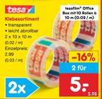 Klebesortiment transparent im Angebot bei Netto Marken-Discount in Braunschweig Klebesortiment transparent Angebote von tesa bei Netto Marken-Discount Braunschweig für 5,00 €