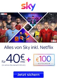 Sky Prospekt für Lawitz und Umgebung: „Alles von Sky inkl. Netflix“, 1 Seite, 04.12.2024 - 31.12.2024