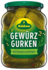 Gewürzgurken im Angebot bei REWE in Hürth Gewürzgurken Angebote von Kühne bei REWE Hürth für 1,79 €