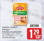 Buffet Geflügel-Frischwurstaufschnitt von Gutfried für 1,29 € bei EDEKA im Angebot Buffet Geflügel-Frischwurstaufschnitt von Gutfried im aktuellen EDEKA Prospekt