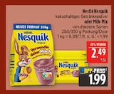Aktuelle Kakao Angebote bei Marktkauf in Nürnberg Aktuelles Nesquik kakaohaltiges Getränkepulver Angebot bei Marktkauf in Nürnberg ab 1,99 €