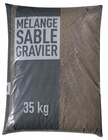 Mélange sable et gravier pour béton sac de 35 kg - Brico Dépôt à Brest Mélange sable et gravier pour béton sac de 35 kg en promo chez Brico Dépôt Brest à 3,89 €