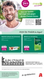 Apotheken Prospekt von mea - meine apotheke in Rohrbach Aktueller mea - meine apotheke Apotheken Prospekt für Rohrbach: Unsere August-Angebote mit 4} Seiten, 01.08.2026 - 31.08.2026