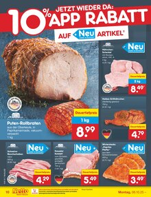 Fleisch im Netto Marken-Discount Prospekt "Aktuelle Angebote" mit 59 Seiten (Ludwigshafen (Rhein))
