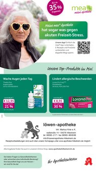 mea - meine apotheke Prospekt Unsere Mai-Angebote mit 4 Seiten
