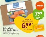 Bio-Lachs-Filets im Angebot bei tegut in Erfurt Bio-Lachs-Filets Angebote von followfood bei tegut Erfurt für 6,99 €