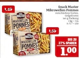 Mikrowellen-Pommes Angebote von Snack Master bei Marktkauf Plauen für 1,00 €