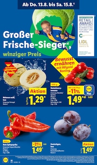 Paprika im Lidl Prospekt "LIDL LOHNT SICH" mit 73 Seiten (Magdeburg)