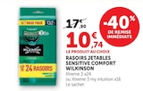 Rasoirs jetables Sensitive Comfort - Wilkinson dans le catalogue U Express