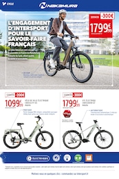 Offre Vélo Électrique dans le catalogue Intersport du moment à la page 18