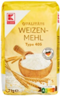Aktuelle Mehl Angebote bei Kaufland in Wuppertal Aktuelles Weizenmehl XXL Angebot bei Kaufland in Wuppertal ab 0,99 €
