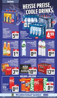 Cola im EDEKA Prospekt "Wir lieben Lebensmittel!" mit 28 Seiten (Aalen)