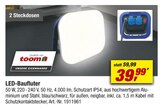 LED-Baufluter von toom im aktuellen toom Baumarkt Prospekt für 39,99 €