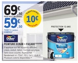 Peinture Ecran + Façade(1)(2)(3)(4) - Dulux Valentine en promo chez E.Leclerc Peinture Ecran + Façade(1)(2)(3)(4) - Dulux Valentine dans le catalogue E.Leclerc