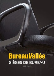 Prospectus Bureau Vallée à Buchelay, "Sièges de bureau", 28 pages de promos valables du 22/07/2022 au 31/03/2023