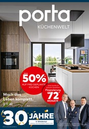 Aktueller porta Möbel Möbel & Einrichtung Prospekt in Halle und Umgebung, "Porta Küchenwelt" mit 24 Seiten, 28.08.2023 - 01.10.2023