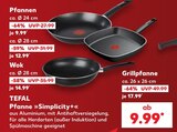Pfanne Simplicity+ im Angebot bei Kaufland in Hattingen Pfanne Simplicity+ Angebote von TEFAL bei Kaufland Hattingen für 9,99 €