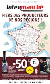 Catalogue Intermarché Super à Ézanville cette semaine, valable du 17/02/2026 au 01/03/2026 Prospectus Intermarché Super à Ézanville, "FIERS DES PRODUCTEURS DE NOS RÉGIONS !", 8 pages de promos valables du 17/02/2026 au 01/03/2026