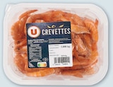 Crevettes cuites - U en promo chez Super U Quimper à 6,00 €