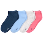4 Paar Mädchen Sneaker-Socken für 6,00 € bei Ernstings family im Angebot 4 Paar Mädchen Sneaker-Socken im aktuellen Ernstings family Prospekt