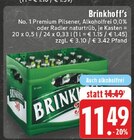 Aktuelles No. 1 Premium Pilsener, Alkoholfrei 0,0% oder Radler naturtrüb Angebot bei EDEKA in Rheda-Wiedenbrück ab 11,49 €