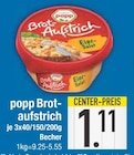 Brotaufstrich von popp im aktuellen EDEKA Prospekt für 1,11 €