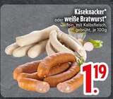 Käseknacker im Angebot bei EDEKA in Ravensburg Käseknacker Angebote bei EDEKA Ravensburg für 1,19 €